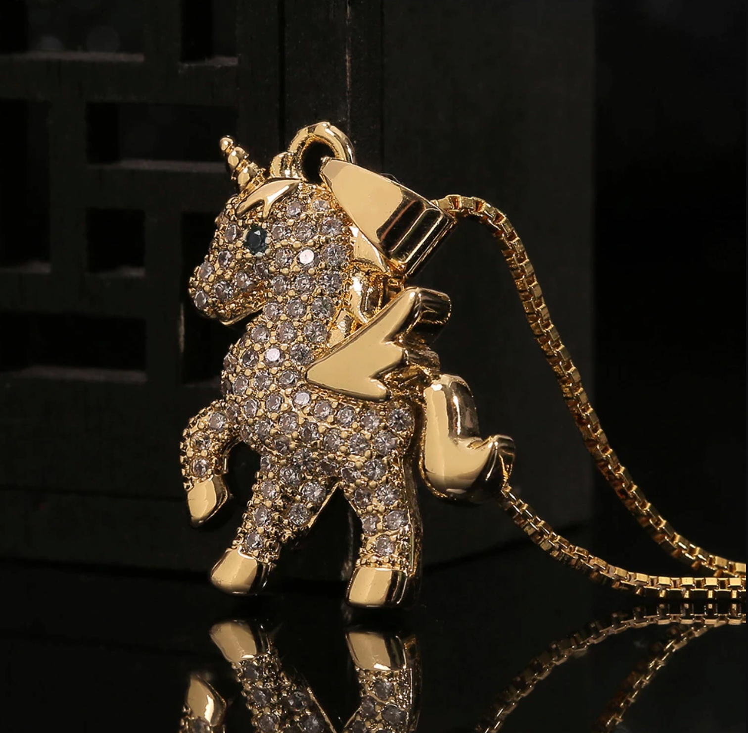 Collier Licorne Magique