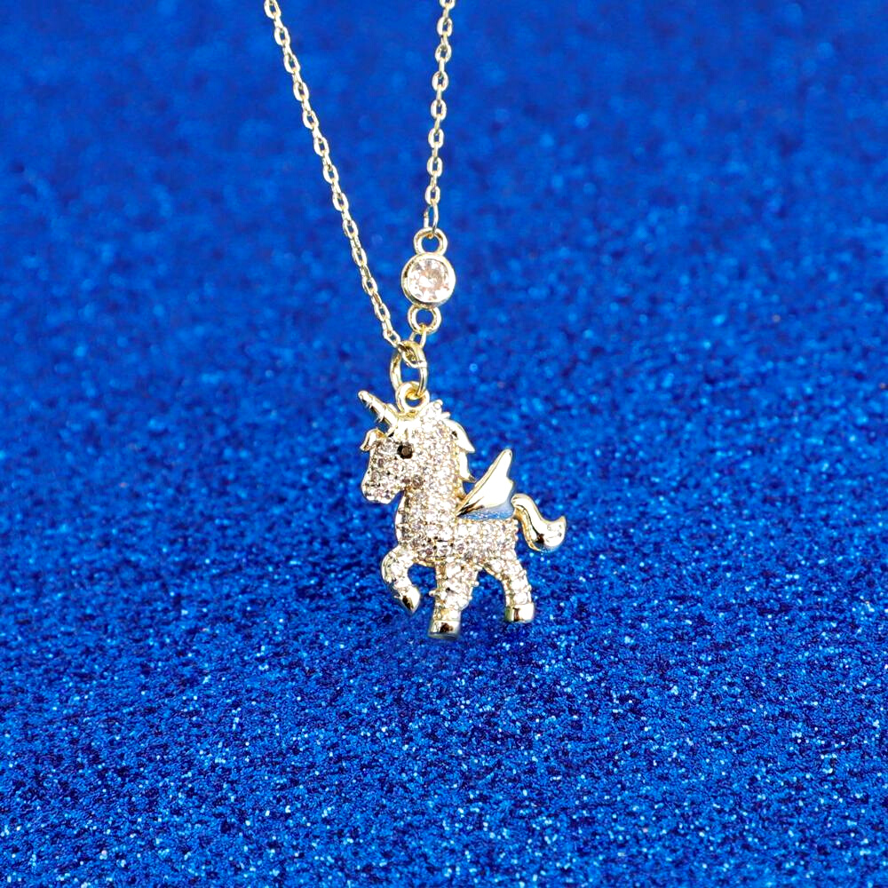 Collier Licorne Magique